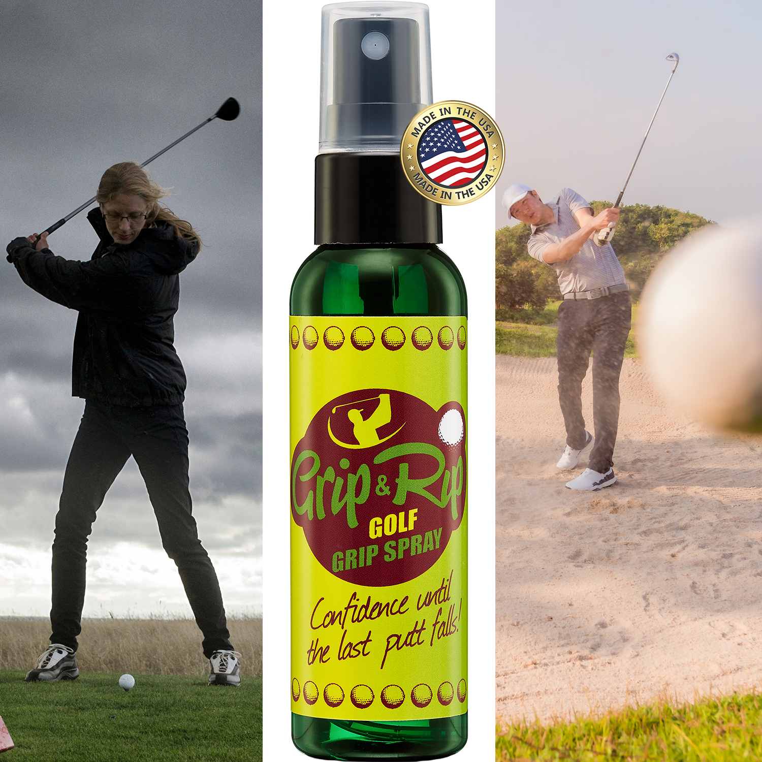 Grip & Rip Golf Grip Spray – Confidence In Every Swing
