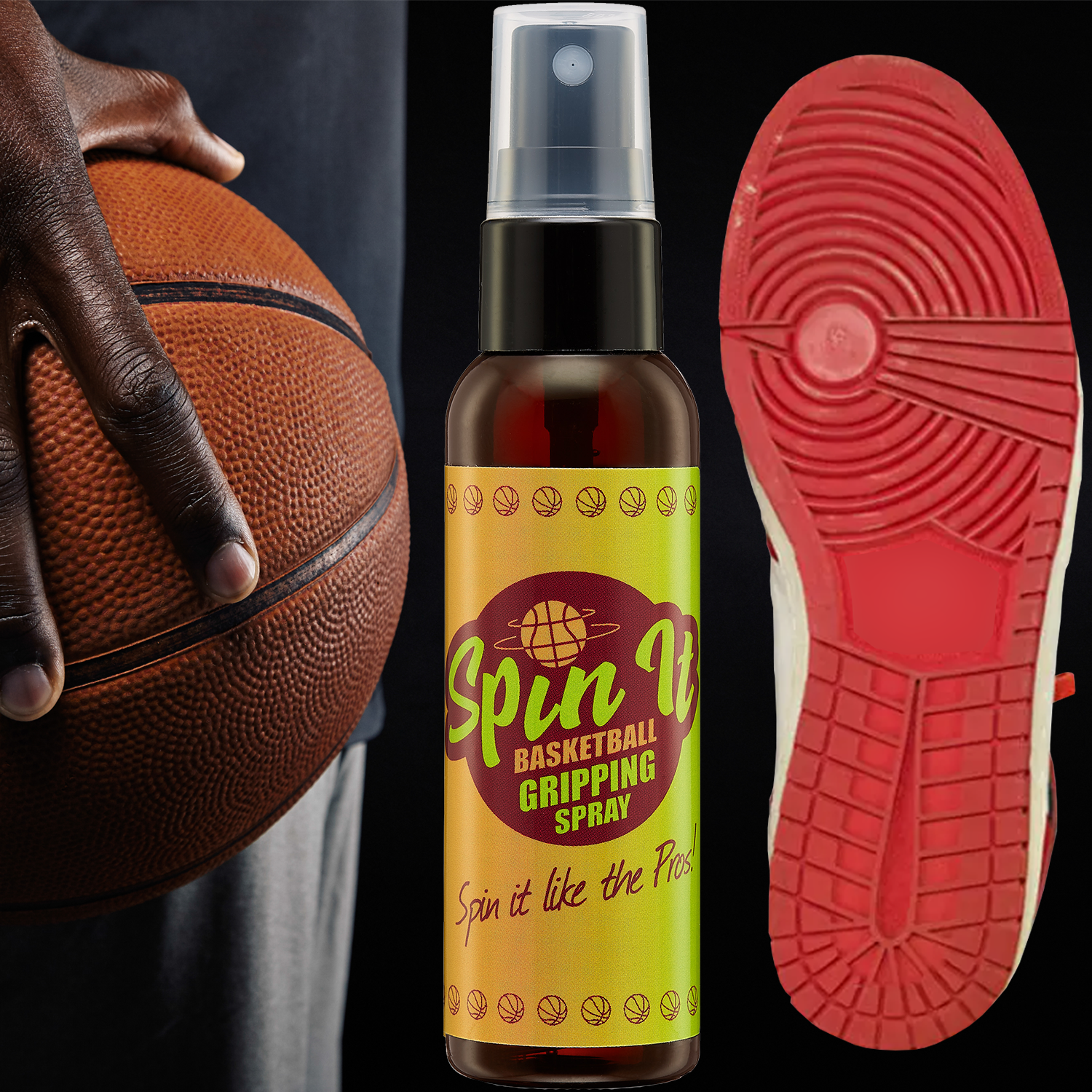 Spin-iT Basketball Grip Spray – Maximize Your Grip. Control the Game.
