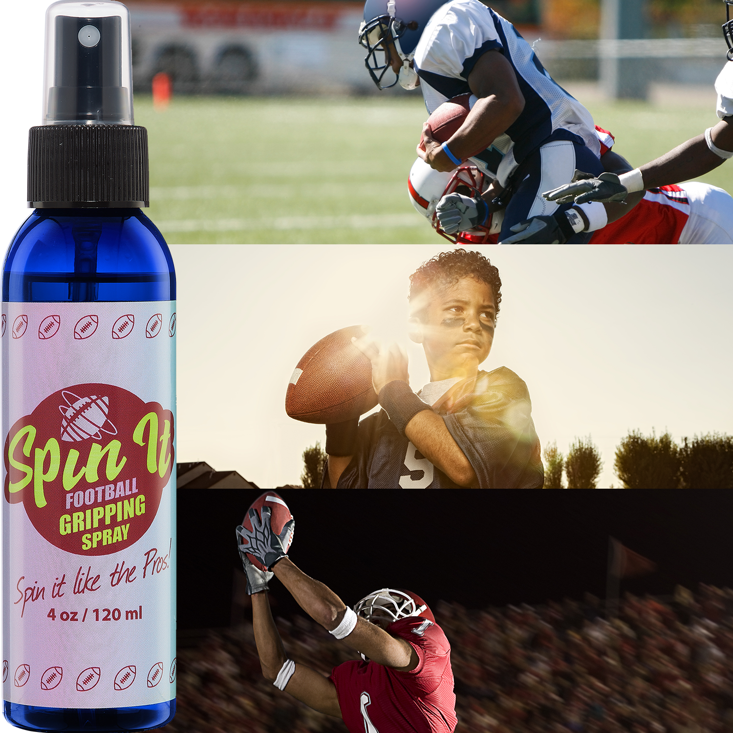 Spin-iT Football Grip Spray – Secure Your Grip When the Game Is on the Line
